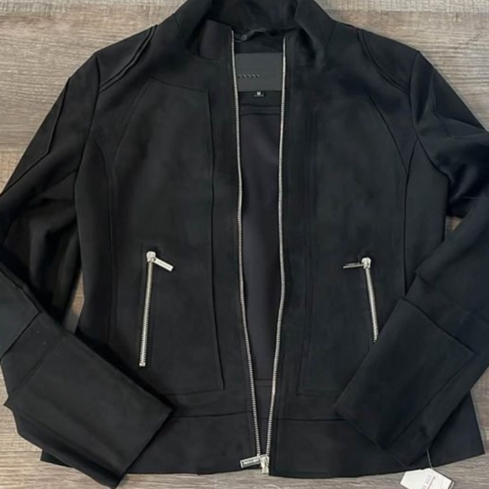 Philosophy Faux Suede Jacket